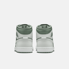 Air Jordan 1 Mid - Branco / Verde-líquen