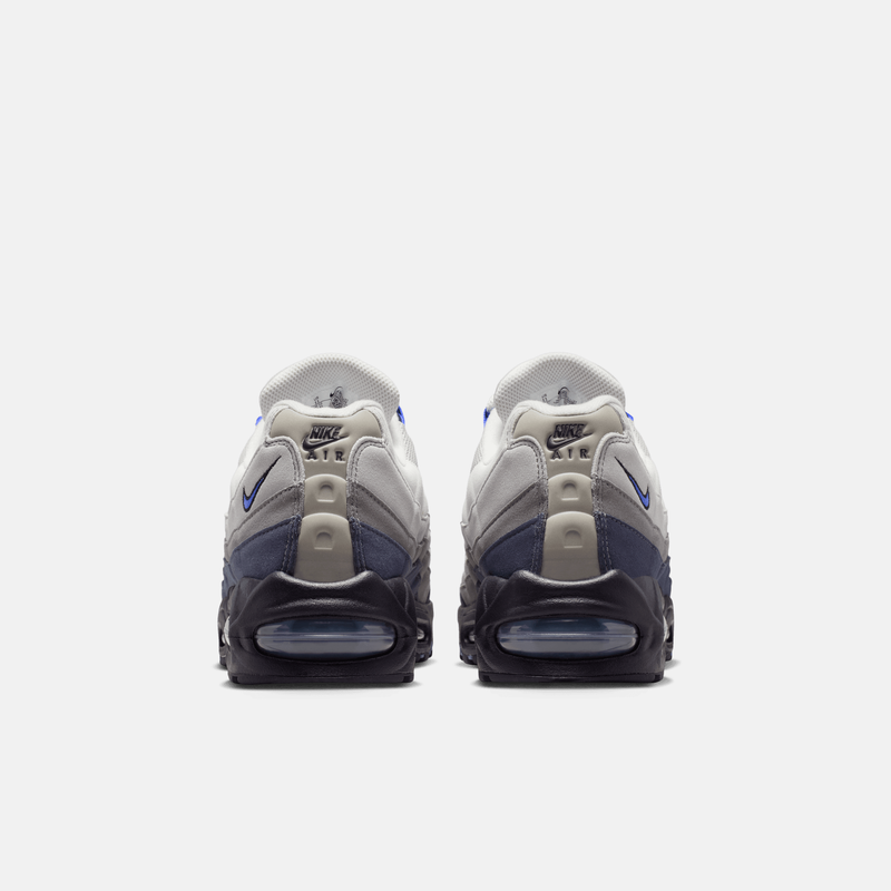 Nike Air Max 95 OG Big Bubble - Cinza-claro / Roxo-escuro / Cinza-grafite / Azul-safira