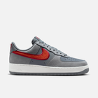 Nike Air Force 1 Low Retro Heel Pack - Cinza / Vermelho / Branco / Ferrugem
