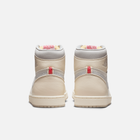 Air Jordan 1 High OG - Branco-creme / Vermelho / Marfim-claro / Branco-acinzentado