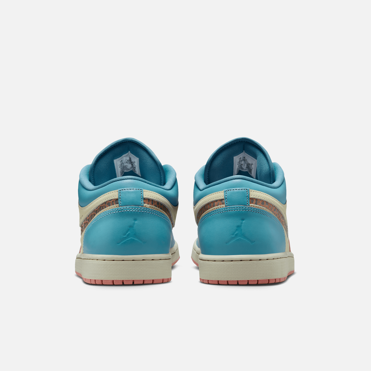 Air Jordan 1 Low Somos Eternos Dia de Muertos - Turquesa / Azul / Vermelho / Bege-pedra claro