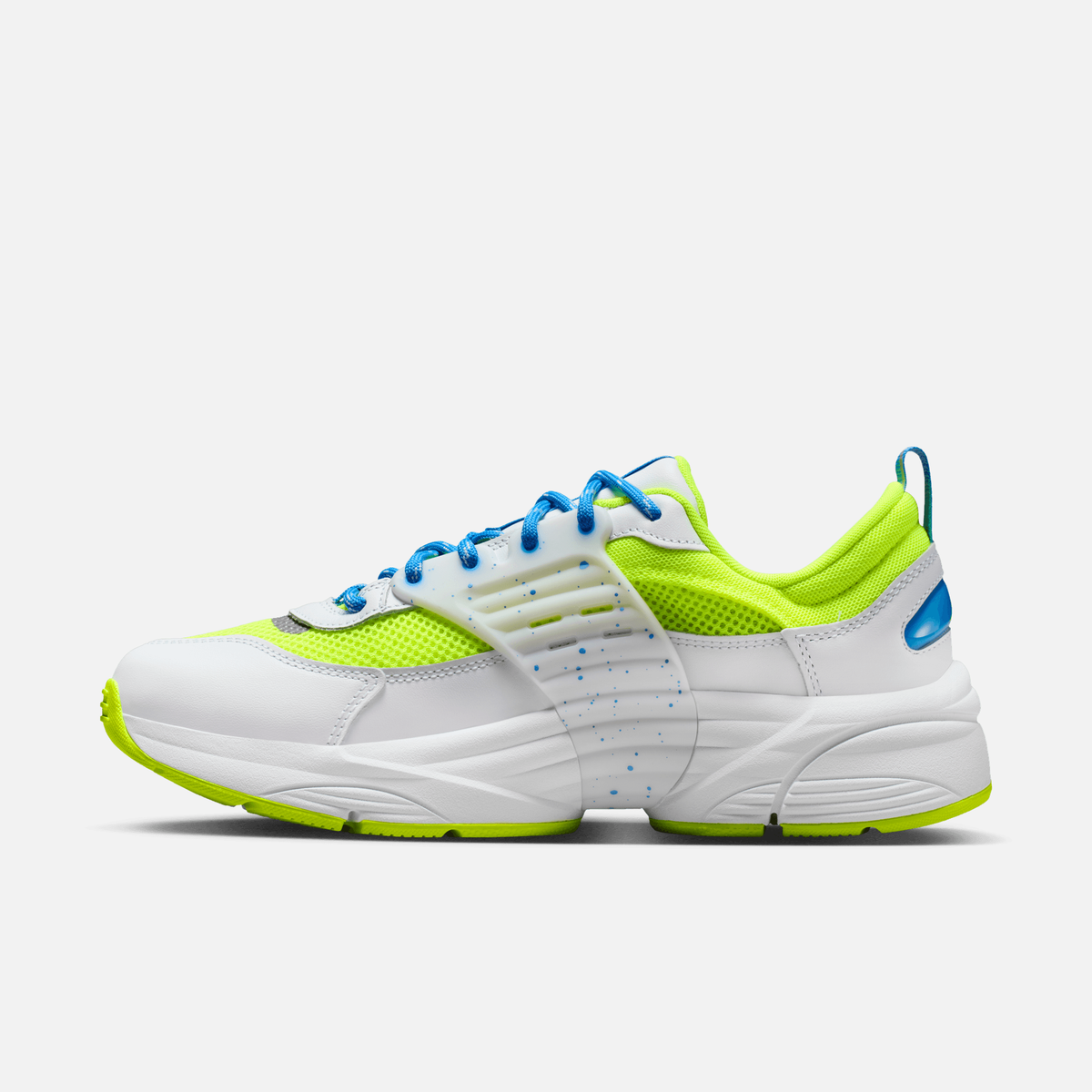 Air Jordan Trunner O/S - Verde-neon / Azul-universitário / Branco